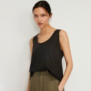 Everlane Linen Scoop-Neck Tank